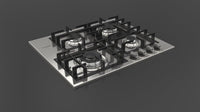 Fulgor Milano-Stainless Steel-Gas F4GK24S1