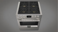 Fulgor Milano-Stainless Steel-Dual Fuel F6PDF304S1