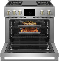 Monogram-Stainless Steel-Dual Fuel ZDP364NDTSS