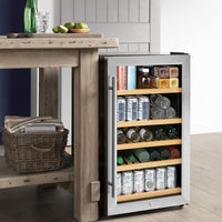 GE-Stainless Steel-Beverage Center GVS04BQNSS