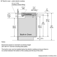 Bosch-Stainless Steel-Electric NET8068SUC