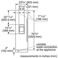 Thermador-Panel Ready-Upright T24ID905LP