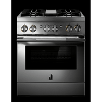 JennAir-Stainless Steel-Dual Fuel JDRP430HL