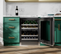 Signature Kitchen Suite-Panel Ready-37-48 Bottles SKSUW2401P