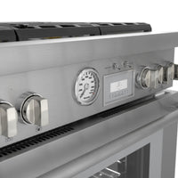 Thermador-Stainless Steel-Gas PRG366WG