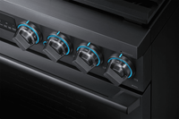 Samsung-Black Stainless-Dual Fuel NY36R9966PM/AA