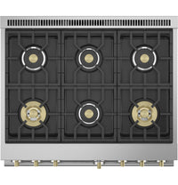 Monogram-Stainless Steel-Gas ZGP366NTSS