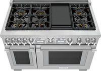 Thermador-Stainless Steel-Dual Fuel PRD486WDGC