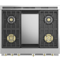 Monogram-Stainless Steel-Gas ZGP364NDTSS