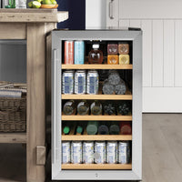 GE-Stainless Steel-Beverage Center GVS04BQNSS