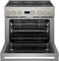Monogram-Stainless Steel-Gas ZGP366NTSS