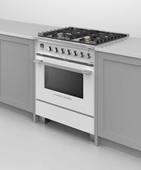 Fisher & Paykel-White-Dual Fuel OR30SCG6W1