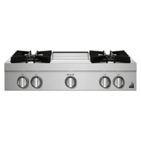 JennAir-Stainless Steel-Gas JGCP536HL