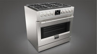 Fulgor Milano-Stainless Steel-Dual Fuel F6PDF366S1