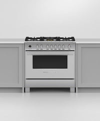 Fisher & Paykel-Stainless Steel-Dual Fuel OR36SCG6X1