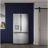GE-Stainless Steel-French 3-Door GFE26JYMFS