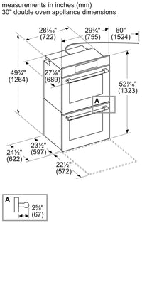 Thermador-Stainless Steel-Double Oven ME302YP