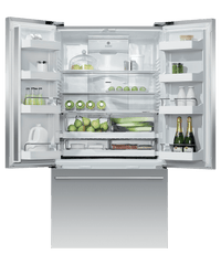 Fisher & Paykel-Stainless Steel-French 3-Door-RF201ADUSX5 RF201ADUSX5N