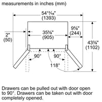 Bosch-Stainless Steel-French 4-Door B36CL81ENG