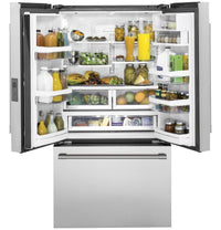 Monogram-Stainless Steel-French 3-Door ZWE23PSNSS