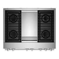JennAir-Stainless Steel-Dual Fuel JDRP536HM
