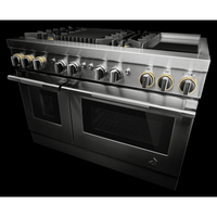JennAir-Stainless Steel-Dual Fuel JDRP748HL