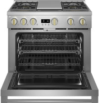 Monogram-Stainless Steel-Gas ZGP364NDTSS