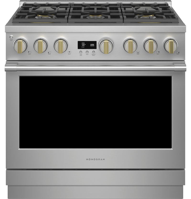 Monogram-Stainless Steel-Dual Fuel ZDP366NTSS