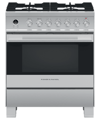 Fisher & Paykel-Stainless Steel-Dual Fuel OR30SDG6X1