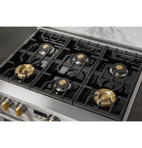 Monogram-Stainless Steel-Gas ZGP364NDTSS
