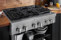 KitchenAid-Stainless Steel-Gas KCGC506JSS