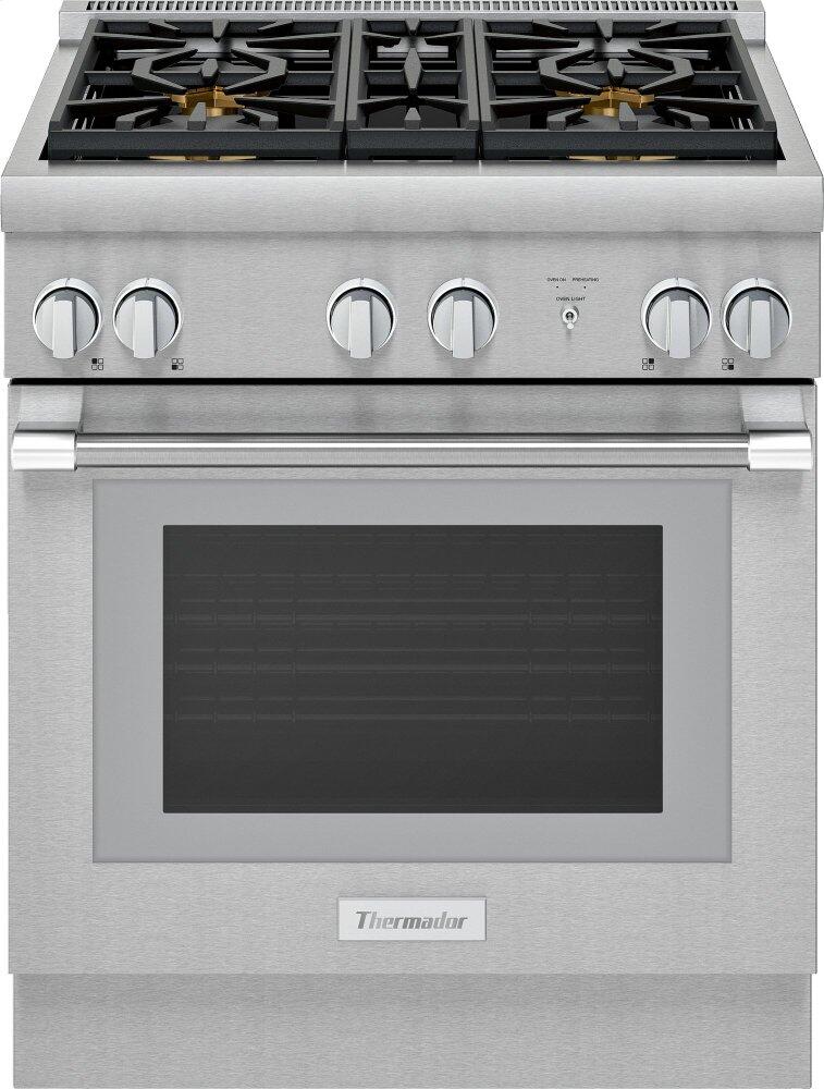 Thermador-Stainless Steel-Gas PRG304WH