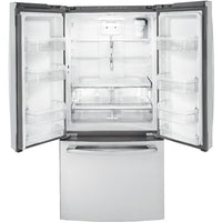 GE-Stainless Steel-French 3-Door GWE19JSLSS