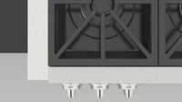 Fulgor Milano-Stainless Steel-Gas F6GRT366S1