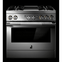 JennAir-Stainless Steel-Dual Fuel JDRP536HL