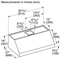 Thermador-Stainless Steel-Hood Shells PH36GWS