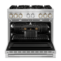 JennAir-Stainless Steel-Dual Fuel JDRP436HL