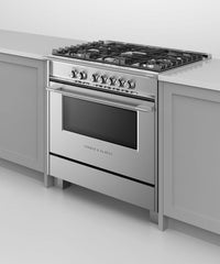 Fisher & Paykel-Stainless Steel-Gas OR36SCG4X1