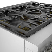 Thermador-Stainless Steel-Gas PRG366WG