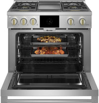 Monogram-Stainless Steel-Dual Fuel ZDP364NDTSS