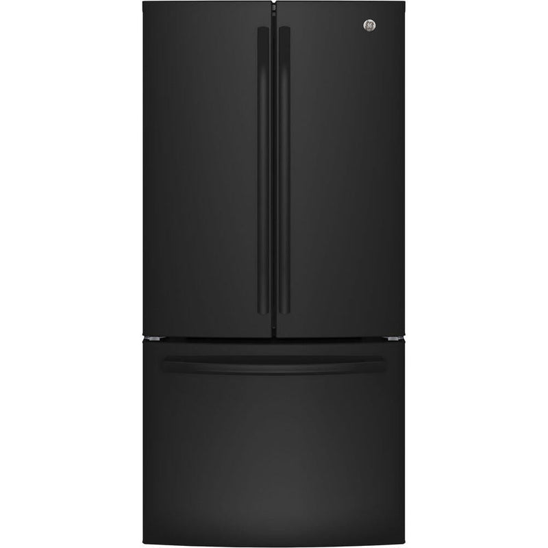 GE-Black-French 3-Door GWE19JGLBB