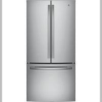 GE-Stainless Steel-French 3-Door GWE19JSLSS