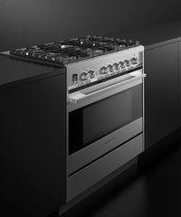 Fisher & Paykel-Stainless Steel-Dual Fuel OR36SDG6X1