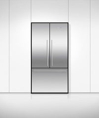 Fisher & Paykel-Stainless Steel-French 3-Door-RF201ADX5 RF201ADX5N