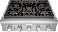 Thermador-Stainless Steel-Gas PCG305W