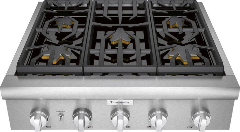 Thermador-Stainless Steel-Gas PCG305W
