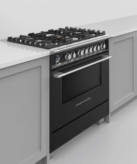 Fisher & Paykel-Black-Dual Fuel OR36SCG6B1