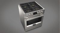 Fulgor Milano-Stainless Steel-Dual Fuel F6PDF304S1