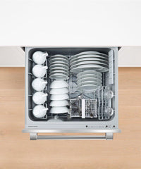 Fisher & Paykel-Stainless Steel-Top Controls Double Drawer-DD24DV2T9 DD24DV2T9N