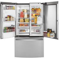 GE Profile-Stainless Steel-French 3-Door PYD22KYNFS